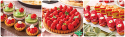 いちご好きにはたまらないスイーツばかり