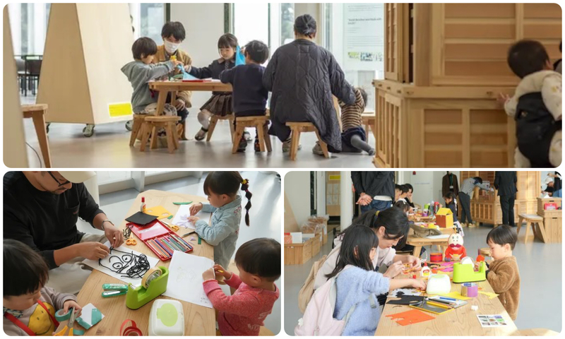 モカモカ・ワークショップ／お絵描きや工作ができる！道具の貸し出しや材料は無料！