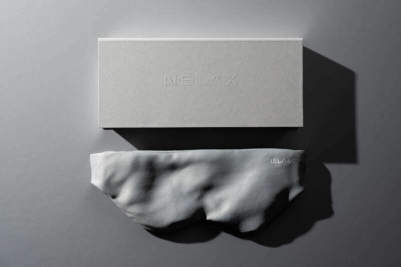 NELAX 加重アイマスク（グレー／300g）