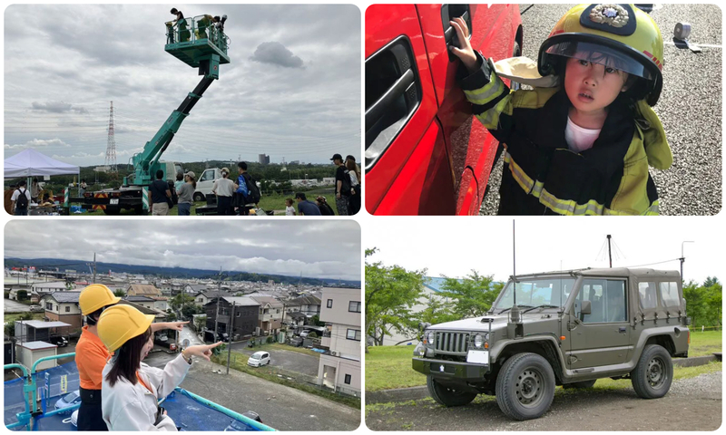 「はしご車の乗車体験」や「なりきりコスチューム撮影会」など盛りだくさん