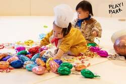 「五感で楽しむチョコレート遊び！立川の遊び場でバレンタイン＆ホワイトデーイベント♪」の写真