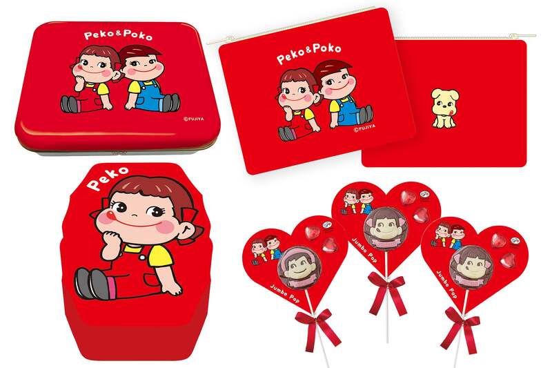 レトロイラストのチョコレート商品