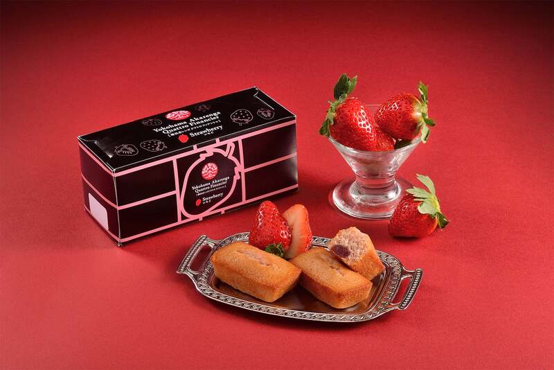 横浜赤レンガクワトロフィナンシェいちご４個入|Red Brick Bake! 西洋焼菓子舗（2号館1F）