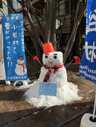 おたり村から雪遊びのプレゼント