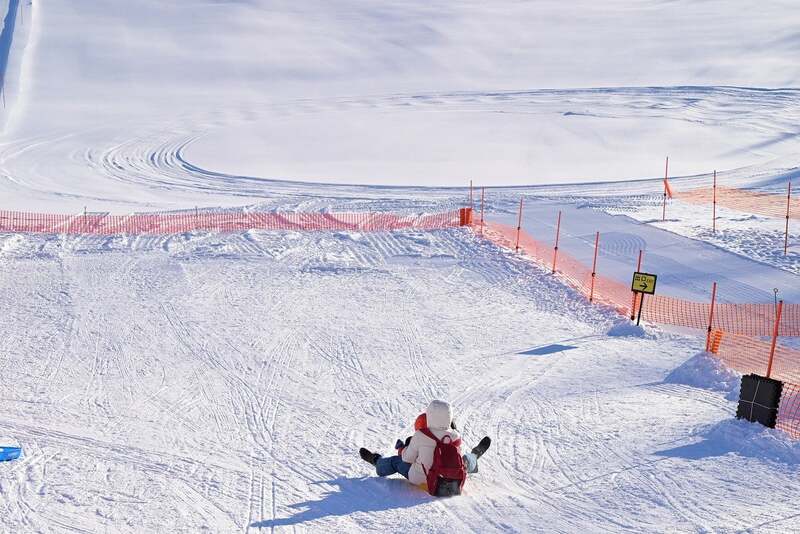ちびっ子そりコーナー