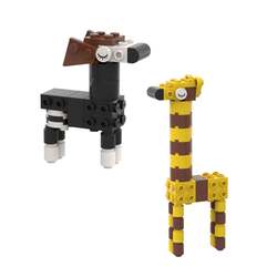 レゴモデル『オカピとキリン』