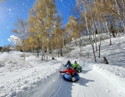 大雪ダムde冬遊び