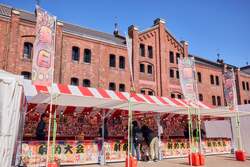 「縁日ブース」（射的）の様子