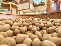 「赤ちゃん連れ温泉デビューに！専用ハイハイ広場と木育おもちゃで安心の旅を岩手花巻で」の写真