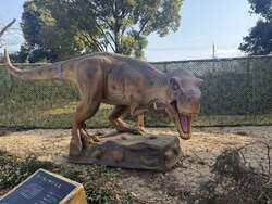 「10体以上の恐竜が集結！化石発掘キットのお土産も楽しめるこもれびの森イバライド」の写真