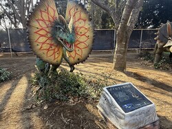 「10体以上の恐竜が集結！化石発掘キットのお土産も楽しめるこもれびの森イバライド」の写真