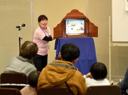 埋蔵文化財センターに紙芝居一座がやってきた