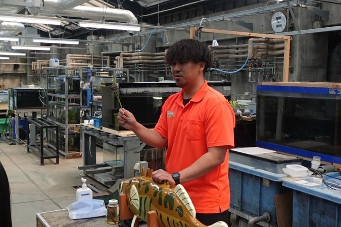 飼育員とめぐるさいたま水族館「探検ツアー」