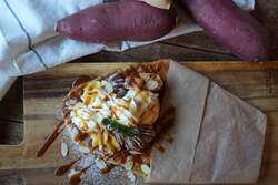 おいもふんじゃった さつまいも博限定盛り！（OIMOcafe）