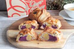 むらさき芋と栗のパイ（パイ専門店pie,guruguru）