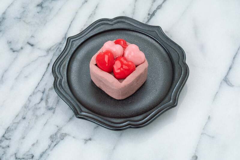 新潟長岡【越乃雪本舗大和屋】フローラルカカオのバレンタイン上生菓子