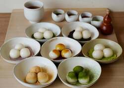 「浅草の行列店が「あんこ博覧会」に初出店！もっちもち茹でたて白玉やいちごあんを提供」の写真