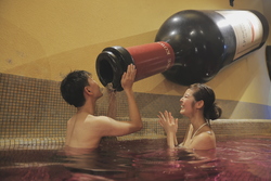 「衆院選の投票でユネッサンが格安に！10〜30代はさらにおトク、期日前投票も対象」の写真