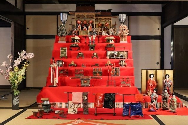 ひなかざり＠旧岡田家住宅