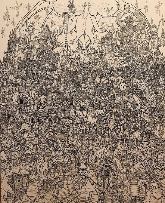 八木志基個展 怪獣百貨展│(C)Motoki Yagi