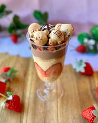 「いちごとチョコのパフェ作り体験」（イメージ）