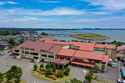 「巨大屋内パーク＆二段ベッドの客室に大喜び！子連れ旅の新定番、大江戸温泉・松島へ」の写真