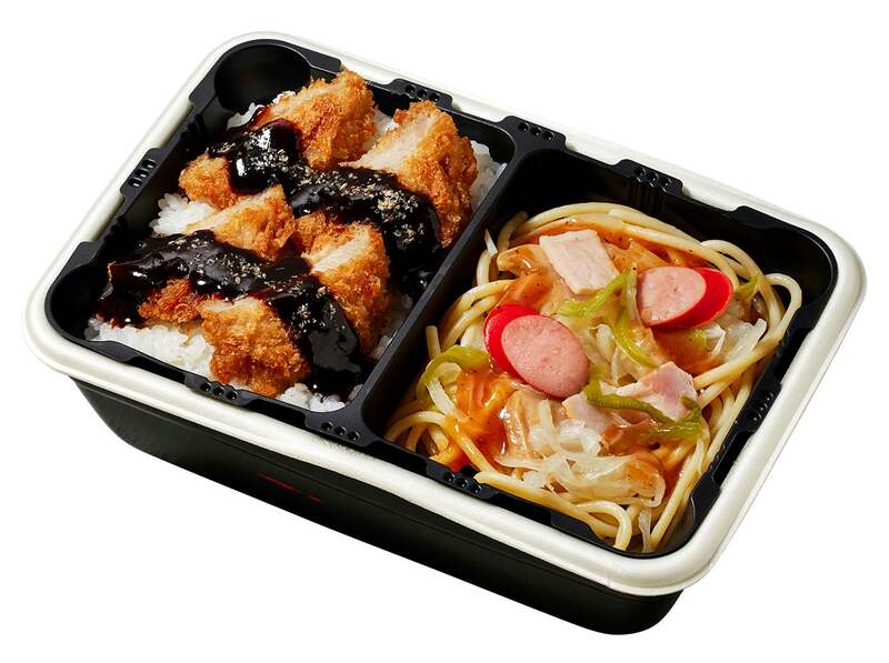 「松浦商店」ヨコイのあんかけスパゲティ＆味噌ヒレカツ重