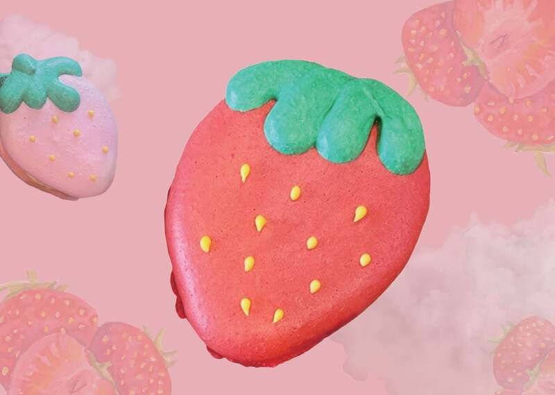 いちごマカロン（MUUN Seoul）