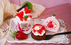 本物そっくり！いちごスイーツの食品サンプル作り