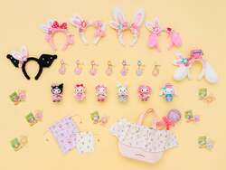 「全員うさ耳！サンリオピューロランドで春イベントが開催　韓国人気キャラとのコラボも」の写真