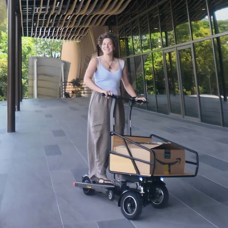 MIMO C3 cargo e-scooter／折りたたみ式電動スクーター