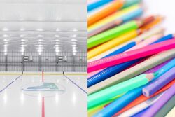 ミニスケート教室＆500色の色えんぴつアート体験（ 一般社団法人神戸スケート・株式会社フェリシモ）