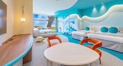 JR旭駅から「無料送迎バス」で約10分！新設のオーシャンビューキッズルーム客室がお得に！