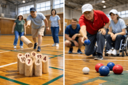 みんなでスポーツ！モルック・ボッチャ体験会