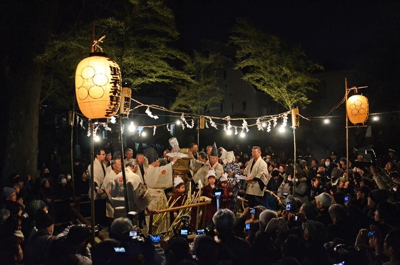 徳丸北野神社 田遊び