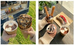 「バレンタイン当日限定！岸和田に人気キッチンカー集結　絶品チョコスイーツを食べ歩き」の写真