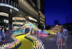 「フラワードーム（夜）」 外観 イメージ