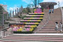 階段エリア（昼） イメージ