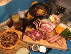 東京バーベキューフェスティバルスペシャルセット（写真は4名分）