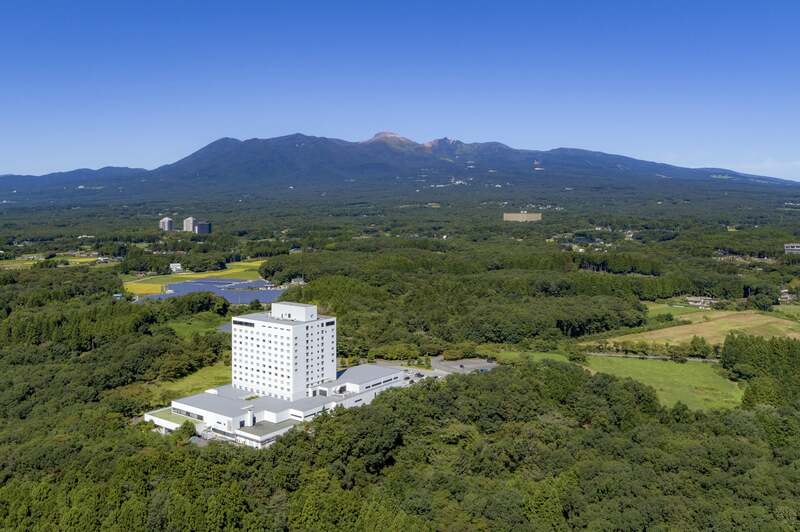 那須高原を一望できるリゾートホテル