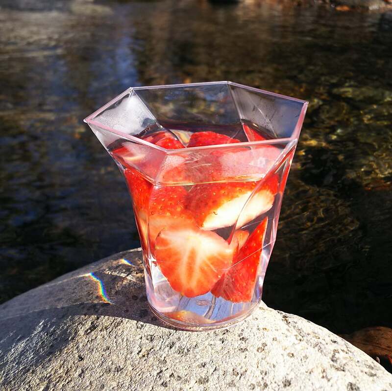 紅ほっぺ（いちご）のゼリー