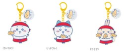 NEW【ちいかわ焼き 店員さんなチャーム付きアクリルキーホルダー 】各770円