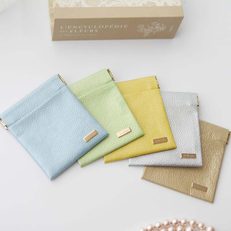 縫わない本革ばねポーチ講座 〈18日（土）開講〉