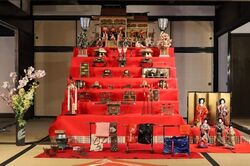 ひなかざり＠旧岡田家住宅