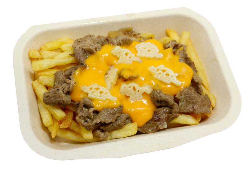 肉盛り！恐竜チーズポテト