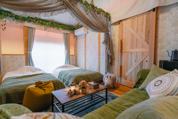 「GWも最大15%OFF！　兵庫・宍粟市の温泉併設グランピング施設で3周年特別SALE開催」の写真