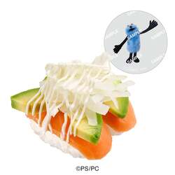 パペットスンスンコラボ限定クリアピック付き  サーモンアボカド