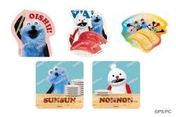 コラボ限定ステッカー（全5種）イメージ