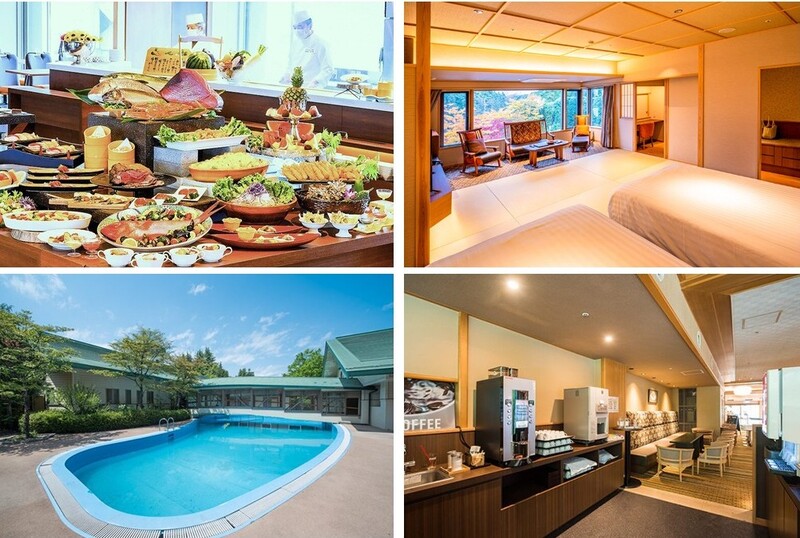 自慢のビュッフェは、最上階で豪華食材も味わえる「天の川ビュッフェ」と、種類豊富なメニューの「旬の坊バイキング」が選べます。