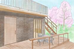 「サウナやドッグランも！1万平米に5棟だけの完全プライベートグランピングが宮城蔵王に」の写真